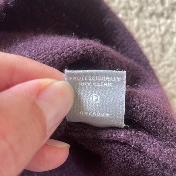 Neiman Marcus Cashmere Collection 100% Cashmere Turtleneck Sweater Dress S Soft - Picture 5 of 13